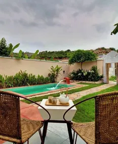 Parijat Private Pool Villa 1, 2 and 3 BHK - Chambre