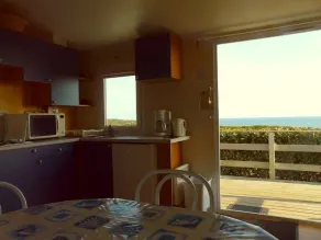 Camping Île Percée - Zona de estar