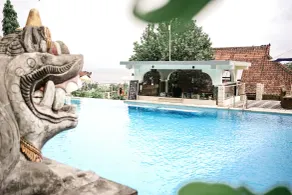Amed Cafe & Hotel Kebun Wayan - Piscine