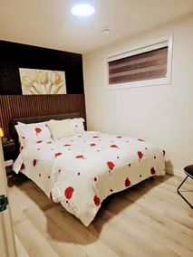 Modern 2BR Private Basement Suite Edmonton - Room