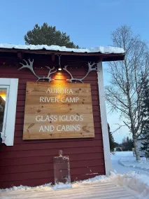 Aurora River Camp Glass igloos & cabins - Réception