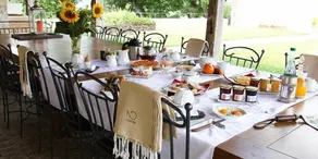 Chambres d'hôtes Domaine de Nazère - Restaurang