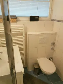 Haus Stedum Wohnung 19 - Badeværelse