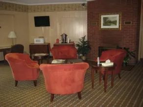 Martin House Motel - Sitteområde i lobbyen