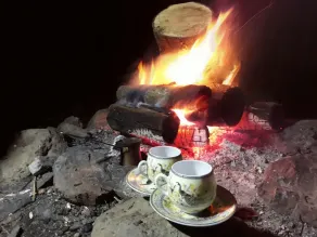 Kirkahvesi Garden - Campsite - Servicio de café