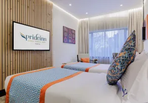 PrideInn Westlands Luxury Boutique Hotel - Ausblick vom Zimmer