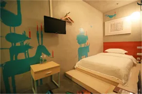 Shenzhen Dongmen Colour Hotel - Utsikt fra rommet
