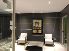 9 de Julio Park Suites - Sitzecke in der Lobby