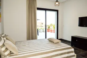 Cosy S2 Apartment in La Soukra - Chambre