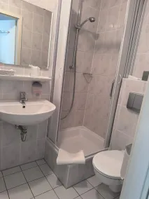 Hotel Torgauer Brauhof - Badeværelse