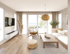 Hideaway Bay Resort - Living area