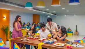 goSTOPS Bengaluru, Jayanagar - Private Rooms & Dorms - Sitteområde i lobbyen