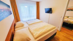 New Living Home Residenzhotel Hamburg - Vue de la chambre