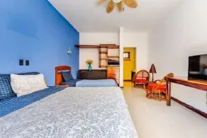 Villa con piscina y acceso a laguna Yalku, Akumal - Chambre
