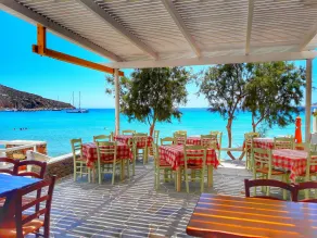 Cyclades Beach Apartments - Restaurant