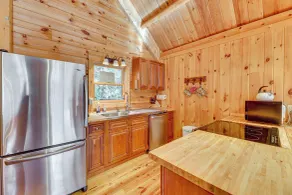 15 Mi to Snowshoe Resort: Cabin w/ Deck & Fire Pit - Innvendig