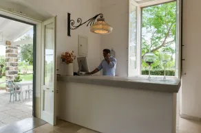 Dimora Del Duca coyntry Lecce, masseria b&b - Rezeption