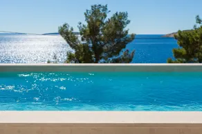 Villa St Martin-Reef - Exclusive Seafront Villa with Private Heated Pool - Pool
