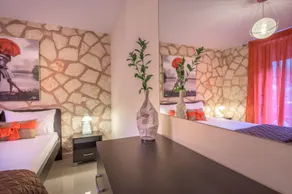 Charmant appartement convivial et familial avec terrasse et barbecue - Chambre