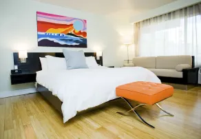 Hotel Current - Vue de la chambre