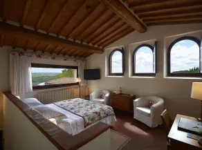 Hotel Le Fontanelle - Vue de la chambre
