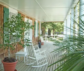 Blackbeard's Lodge - Entrée intérieure
