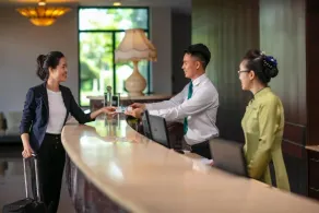 Nam Cuong Hai Duong Hotel - Rezeption