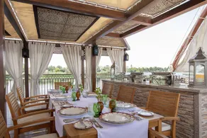 Dahabeya Molouky Nile Cruise- Every Monday from Luxor- Aswan for 05 nights - Restaurant