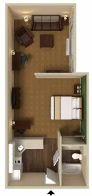 Extended Stay America Suites - Olympia - Tumwater - Chambre