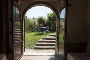 Castello Monticelli - Ausblick vom Zimmer