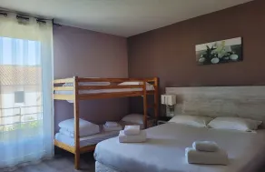 Hotel Restaurant Les Chataigniers - Zimmer