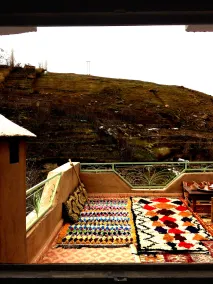 Gite entre lés vallées - Ausblick vom Zimmer