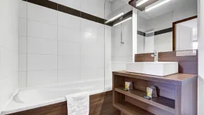Vacancéole - Résidence Grand Massif - Bathroom