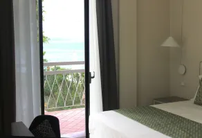 Lake Garda Beach Hostel - Ausblick vom Zimmer