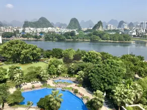 Shangri-La Guilin - Ausblick vom Zimmer