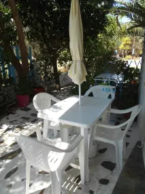 Meltemia Studio Samos with pool - Balkong