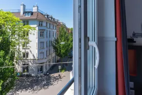 easyHotel Zürich City Limmatplatz - Vue de la chambre