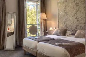 Hôtel Villa Victoria - Vue de la chambre