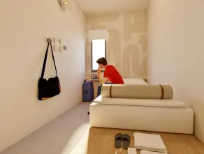 My pod Capsule Boutique Airport - Zimmer
