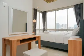 Relaxing 2BR at The Empyreal Condominium Epicentrum Apartment By Travelio - Zimmer