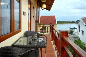 Villa Orchid Garden Riverside Hoi An - View from room