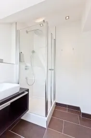 Land & Genuss Hotel Niedmühle - Badezimmer
