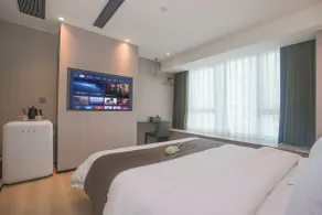 Modern Space Hotel--Guangzhou Nansha Wanda Plaza - Habitación
