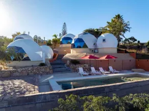 Los Domecitos - Geodesic Dome Retreat - Basseng