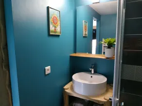 Maison d'hôtes des Bassins d'Oche - Salle de bain