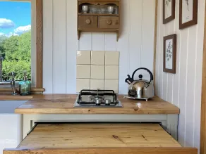 Shepherd Hut 1 - Cuisine privée