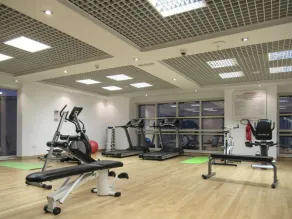 Prime Studio With Scenic Water Views in Jlt! - Salle de remise en forme