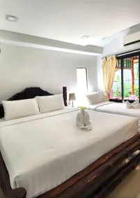 Ubox samui hostel & Bungalow - Chaweng beach - View from room