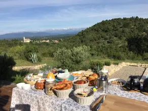 Les agaves piscine panoramique vue exceptionnelle - Restaurant