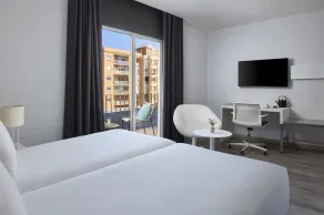 NH Barcelona Stadium - Vue de la chambre
